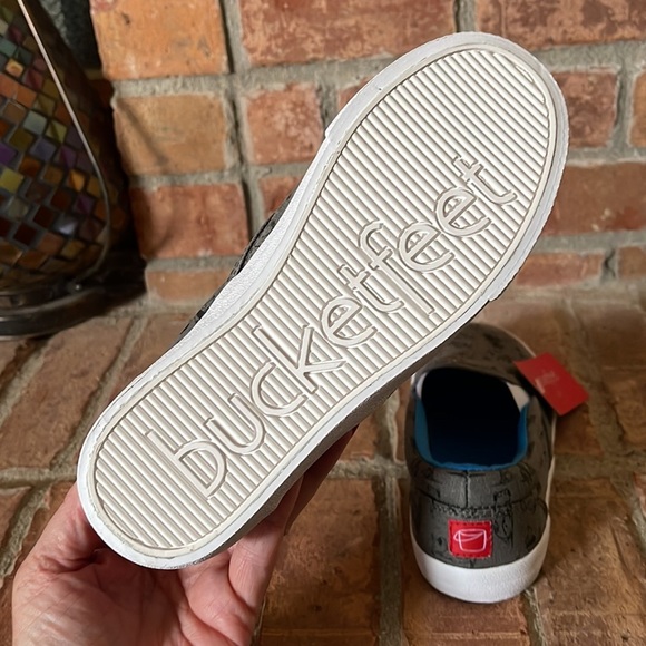 NWT Bucketfeet Shoodles Gray Slip On Sneakers - Picture 6 of 7